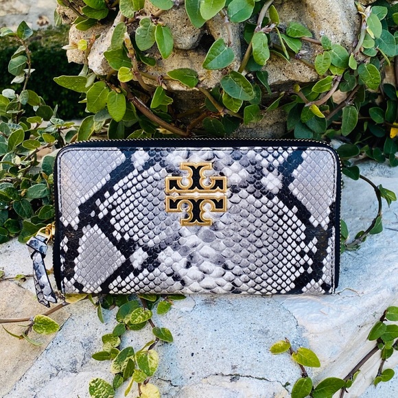 NWT Tory Burch Carter Large tote&wallet black - Picture 6 of 7